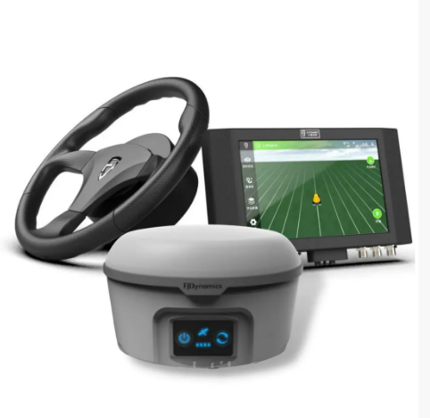 Autopilot TRK signal with RTK station